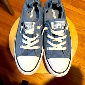 Blue converse
